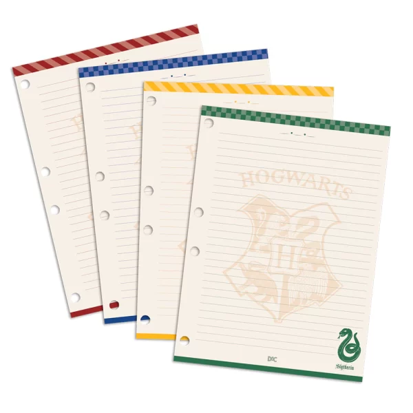 Fichário colegial sem lombo Harry Potter com elástico e 144 Folhas decoradas – DAC - Image 3